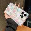 Smiling Face White Star Pattern Phone Case for  Mi 11 Lite 14 13 12 13T 12T Poco X6 X5 X3 F5 Pro Air Cushion Clear Cover