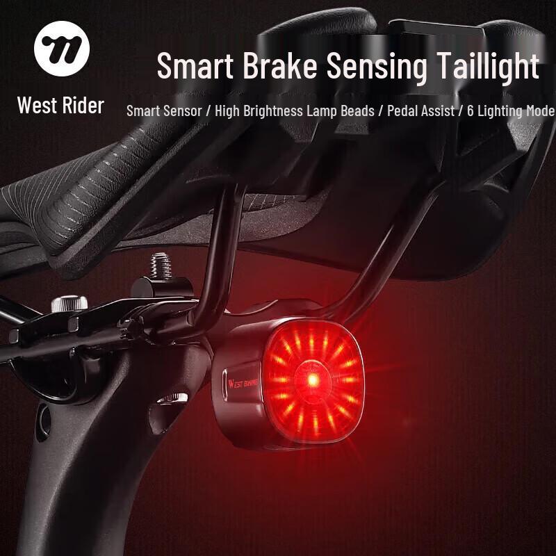 Xiqizhe Smart Bicycle Tail Light with Brake Sensor