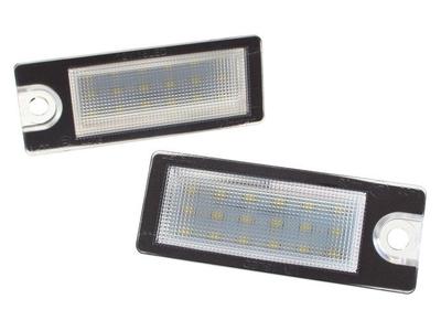 Volvo S60 S80 V70 XC70 XC90 LED License Plate Lights 2 Pcs Set