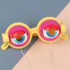 Creative Kids' Prank Toy Glasses - Funny Plastic Crazy Eyes, Great for Parties & Christmas/Birthday Gifts