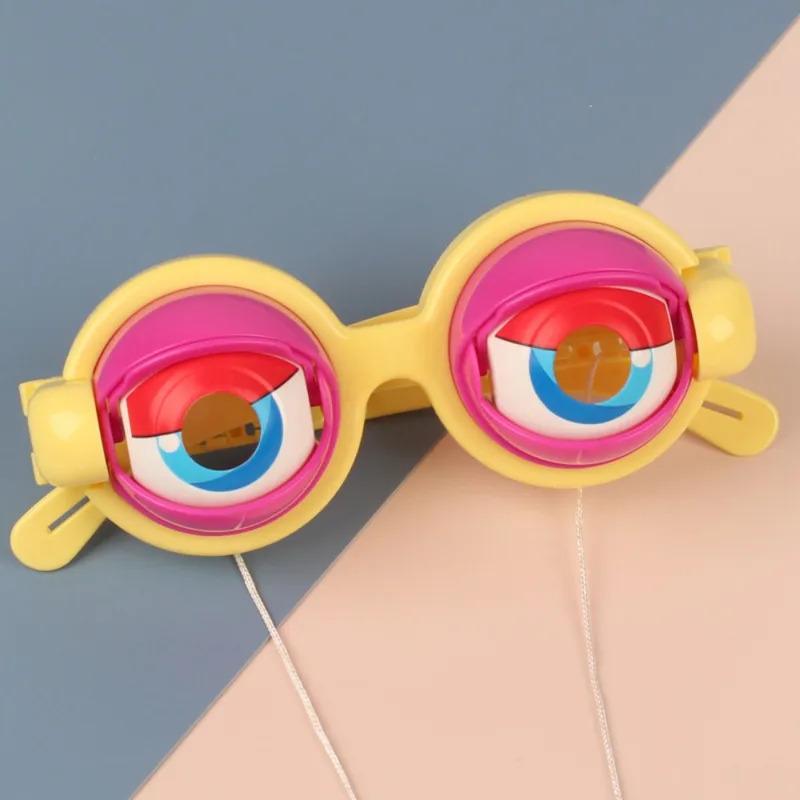 Creative Kids' Prank Toy Glasses - Funny Plastic Crazy Eyes, Great for Parties & Christmas/Birthday Gifts