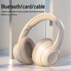 2025 Over-Ear Bluetooth-Kopfhörer mit Geräuschunterdrückung und Kartenslot für Mobilgeräte, kabelloses Gaming und Esports