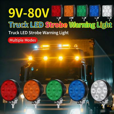 LED Lights 9V-80V Truck Mini Work Lights Trailer Lights Spotlight Fog Light for Motorcycle Car Offroad Pickup Truck Accessories