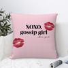 Classic Plot G-Gossip Girl-S Pillow Case Sofa Decorative Home Double-Sided Print Plush Square Throw Pillow Covers Cushion Decor