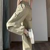 Pantaloni cargo estivi per donna Pantaloni larghi casual Pantaloni da lavoro Pantaloni moda Pantaloni sportivi a vita alta Pantalon 27896