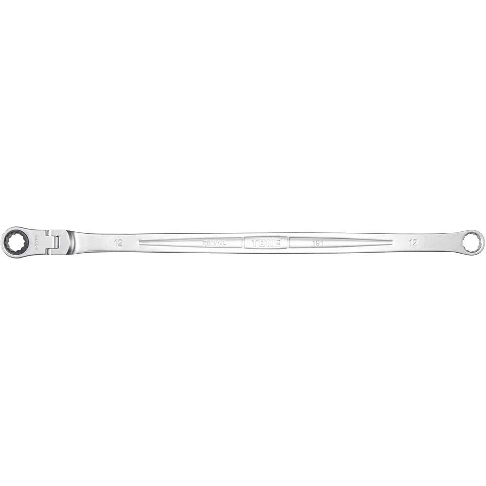 TONE RMA-12L Ultra Long Ratchet Wrench 12mm Dual Sides Adjustable Tool