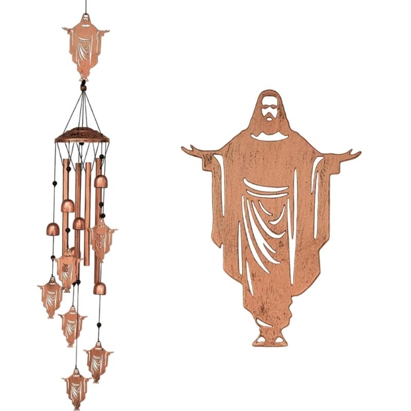 

Handcrafted Animal Wind Chime For Garden Decoration Rustproof Metal Relaxing Sound Therapy Easy Installation Decoration