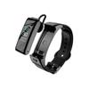 B6 Smart Armband Bluetooth Headset 2-in-1 Herzfrequenz Herren- und Damen-Sportuhr Schrittzähler