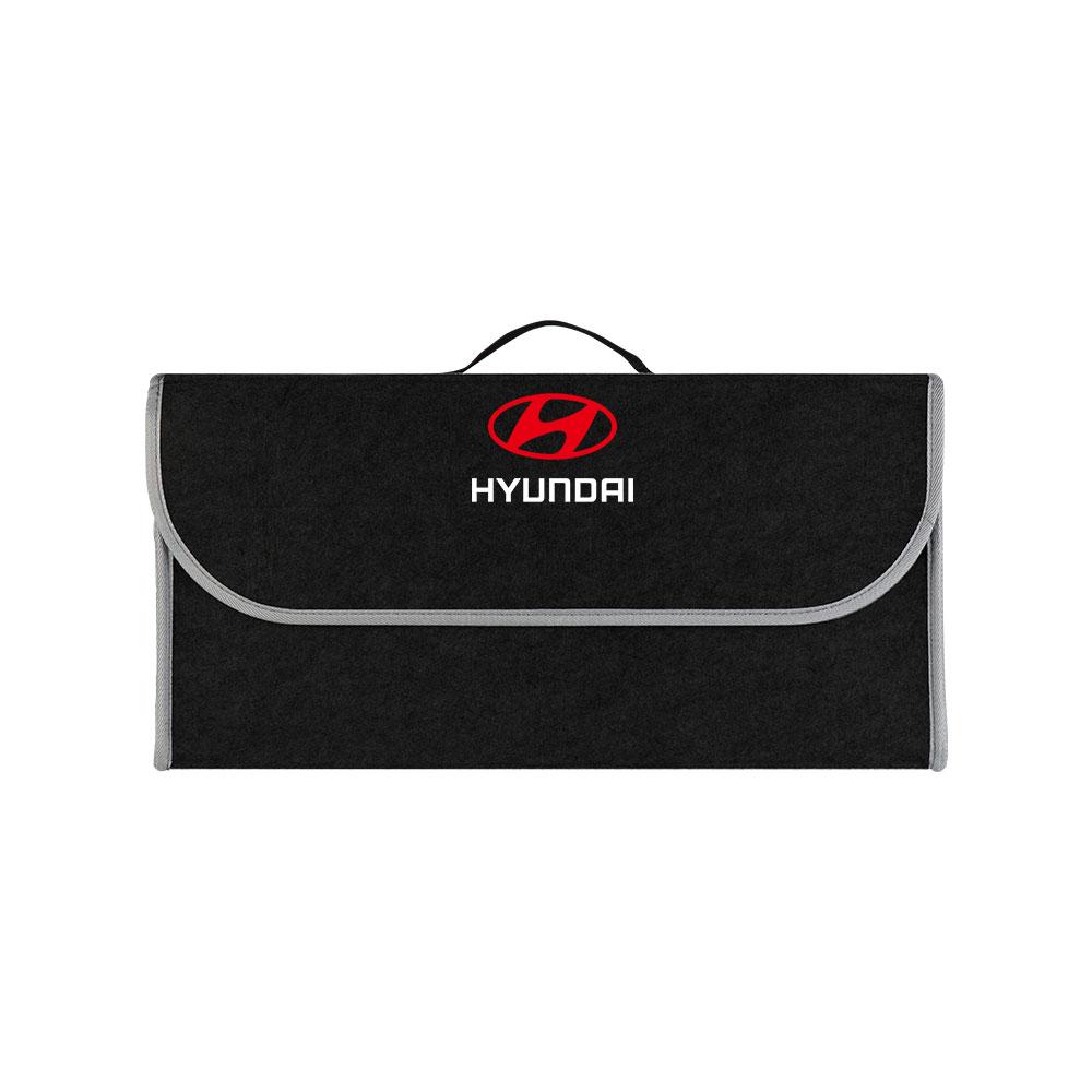 Folding Felt Cloth Car Trunk Storage Box Sundries Stowing Tidying Box For Hyundai Tucson Solaris I30 Creta Ix35 I40 IX20 i10 i20 XX5