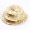 Adjustable Cat Sun Hat Decorative Pet Accessory with Tie Retro Farmer Style Straw Hat for Cats And Dogs