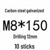 Extra Long Expansion Screws Set - Pull-Out Bolts M6/M8/M10/M12/M14/M16 in Various Sizes (200x250x300x400)