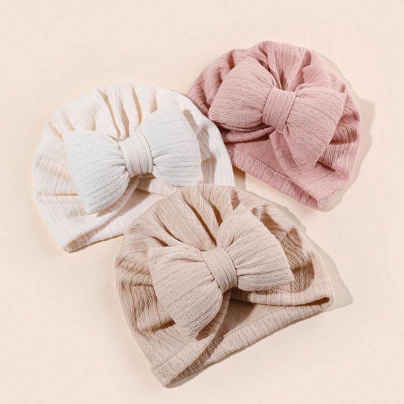 

Newborn Baby Bow Headband Pillow Hat - Indian Style Pullover