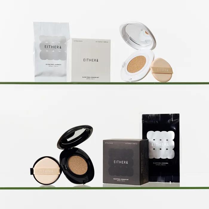Glow/Blur Pixel Cushion Special Set (Main Product + Refill) Glow Cushion + Refill