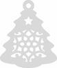 Ś6 Pendant openwork decoration CHRISTMAS Christmas tree Christmas window DECORATION charm