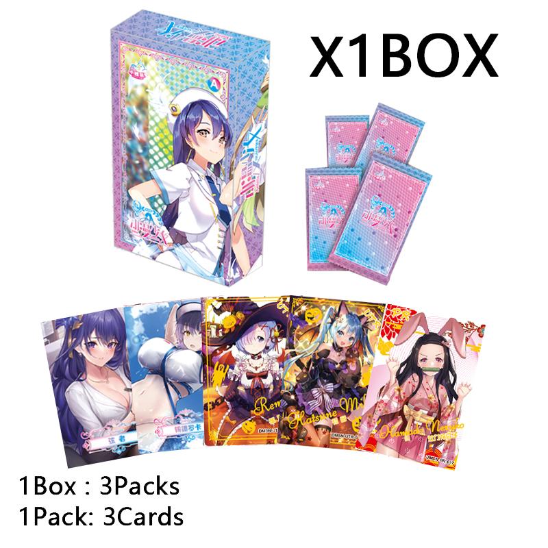 Goddess Story Collection Cards PR Booster Box Full Sets NS 5m07 10m01 5m05 5m06 Rem Playing Game Cards