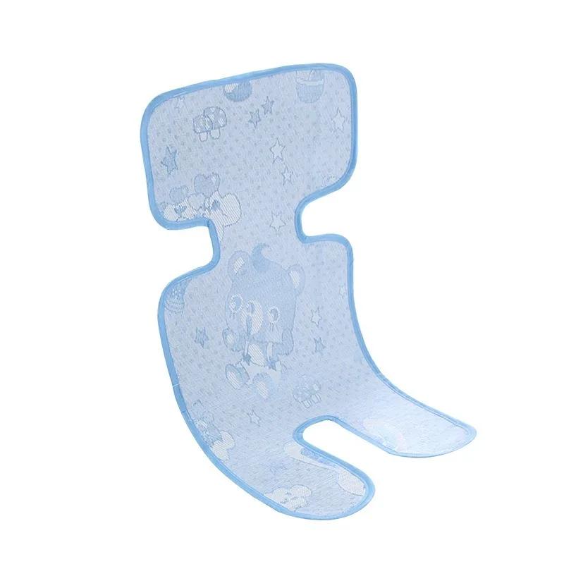 1PCS Washable Baby Stroller Seat Pad Summer Cooling Mat for Car Seat High Chair Pushchair Universal Sleeping Cushion