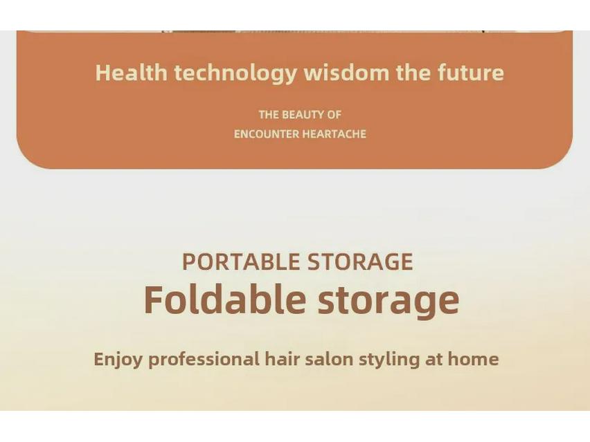 Foldable Negative Ion Hair Dryer with Blue Light for Home, Salon, and Dorm Use