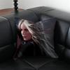 rRhaenys Targaryen Pillow TV Drama Cushion Cover Pillow Case Antidustmite Invisible zipper silky plush cushion