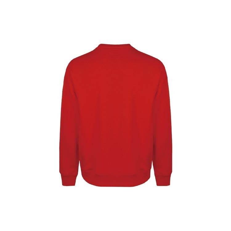 Converse Unisex Logo Printing Round-neck Sweatshirt Red 10018354-A02