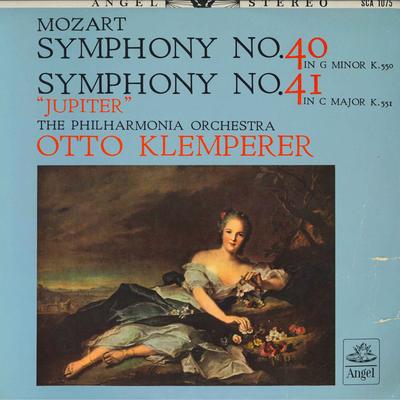 LP Record KLEMPERER PHILHARMONIA ORCHESTRA - Mozart Symphony No. 40 & No. 42 "Ju SCA1075 ANGEL Japan Classical Used
