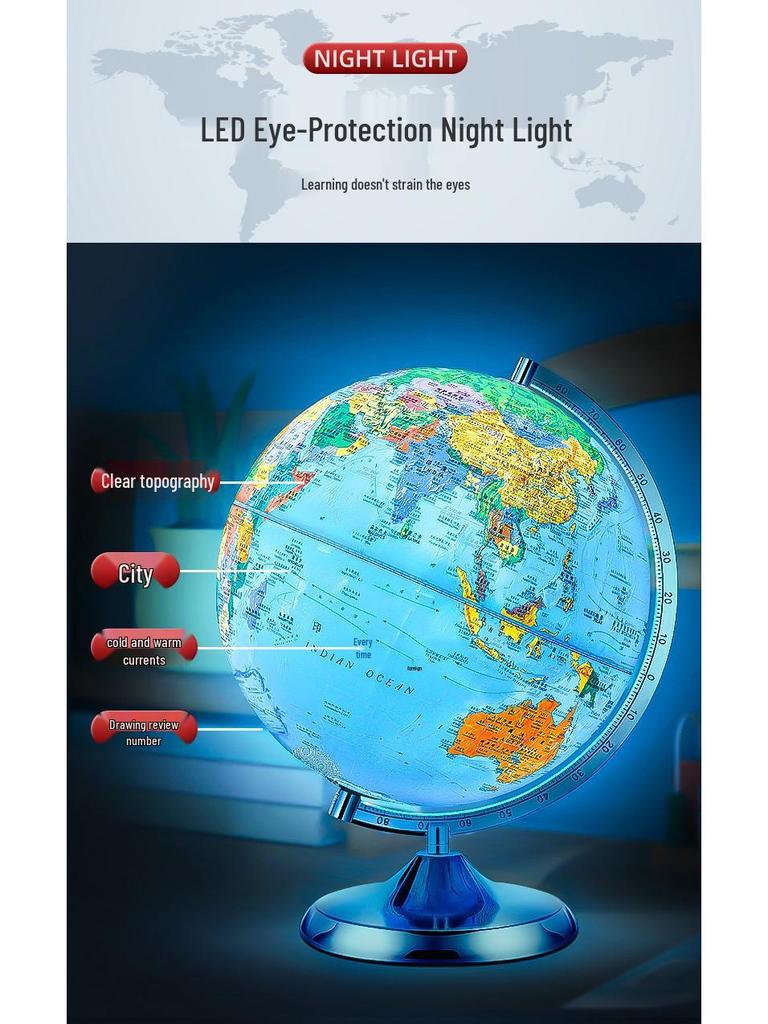 3D Magnetic Levitation Globe for Elementary and Junior High Students