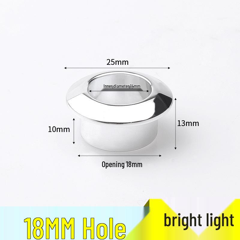 ABS Plastic Round Desktop Cable Grommet Cover, Wire Management Ring