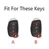 Zinc Alloy Car Key Case Cover Fob For Hyundai Sonata Elantra Tucson I40 I20 I10 Ix35 Ix45 Creta Silicone Santa Fe Accessories