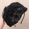 Fascinator Hut Damen Blume Netzband Kopfband Cocktail Teeparty Kopfschmuck