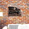 Metal Wall Art Cat Lovers Sculpture Outdoor Garden Decor Personalized Gift