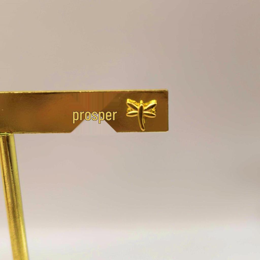 Kreslené náušnice pecky s vážkou: Všestranná náušnice z titanové oceli s designem zvířat a hmyzu pro dívky.