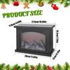 Fireplace Lantern Light Table Ornament Effect LED Fire Lamp Home Decoration for Shop