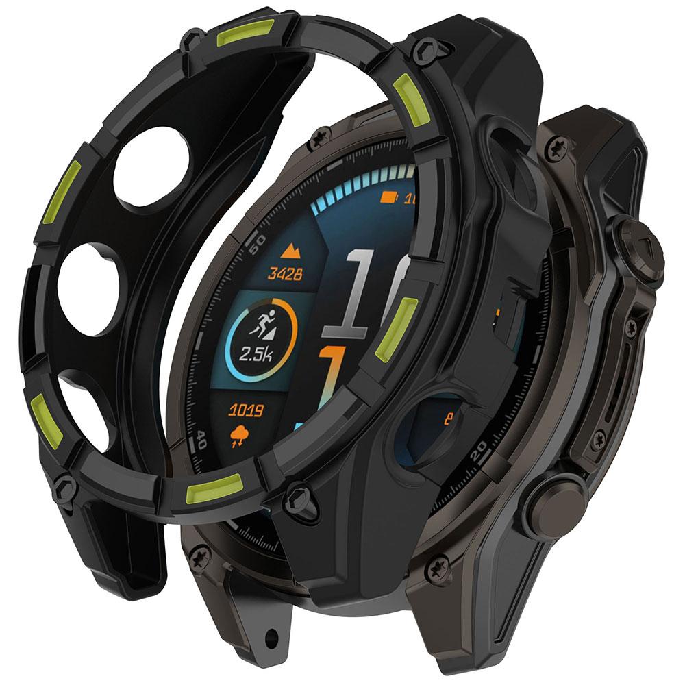 Watch Protective Case Cover for Garmin Fenix8 47mm / 51mm Soft Tpu SmartWatch Shockproof Protector Shell Anti-scratch