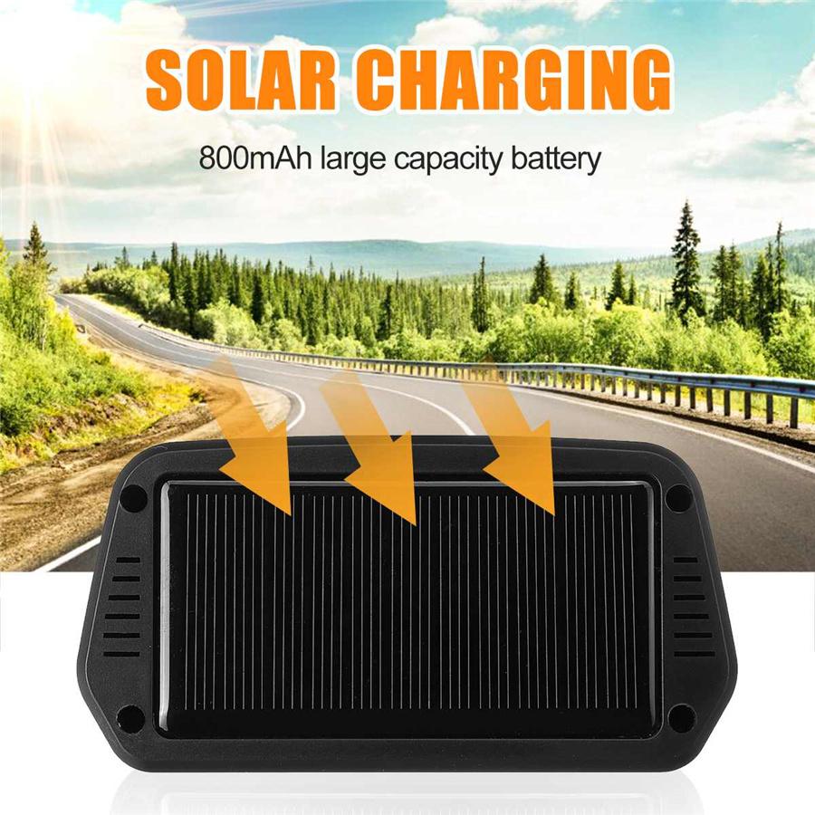 8 Bar Car TPMS Tyre Pressure System Solar Power LCD Display W/6 External Sensors