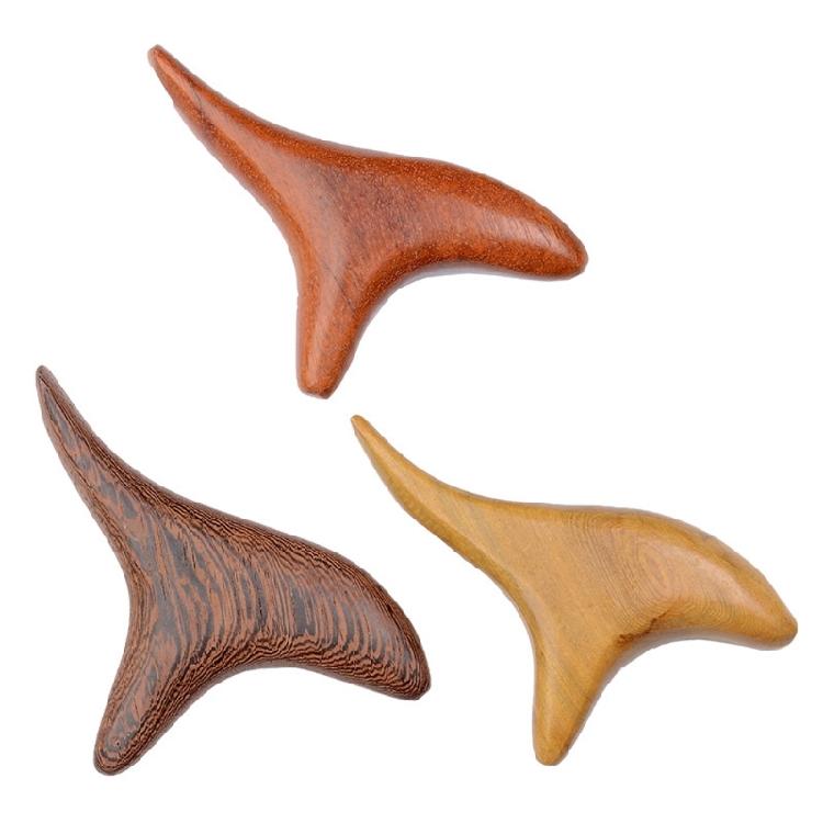Therapeutic Wooden 3 Tip Massage For Full Body Relaxation Manual Management Device For Adults