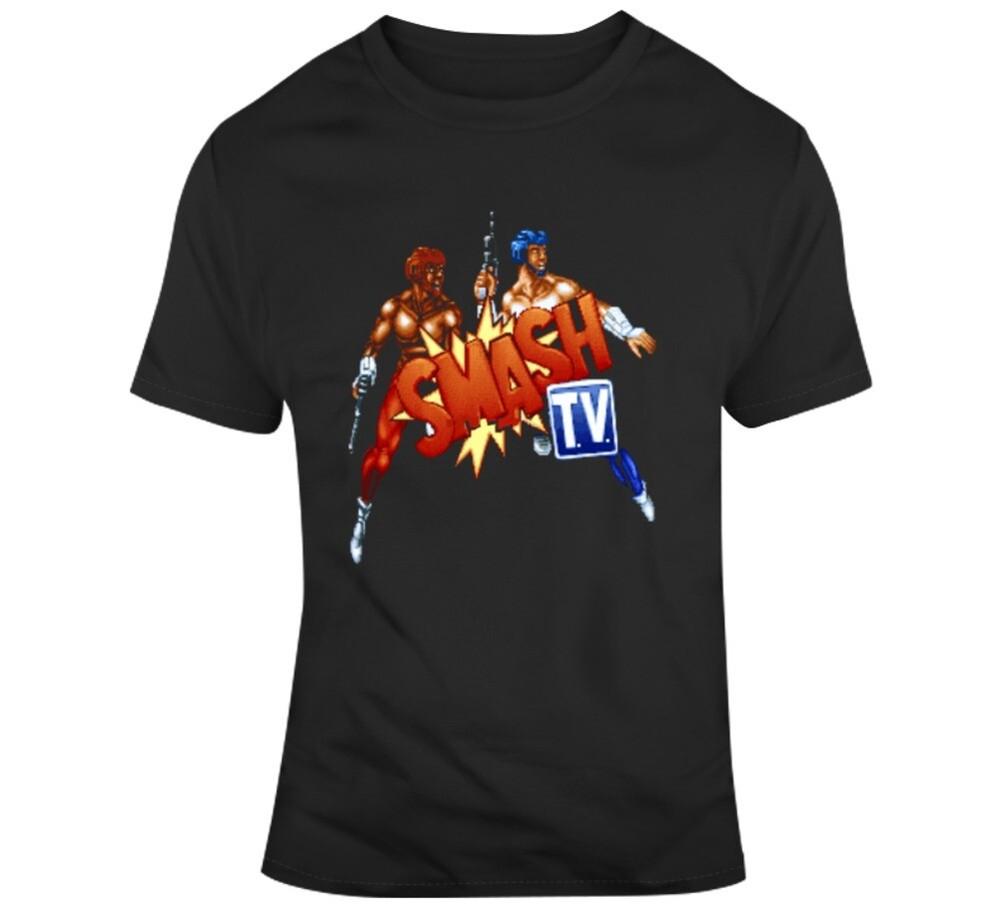 Retro SNes Arcade Game Smash tv Video Game Fan T Shirt Unisex T-Shirt XXL