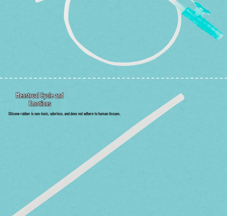 Jiangyang Heimgebrauch Tracheostomie Silikon-Absaugkatheter & Absauger