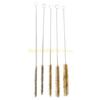 5Pcs Long Handle Brass Wire Pipe Brushes for Kitchen and Bathroom Pipe Cleaning top sale