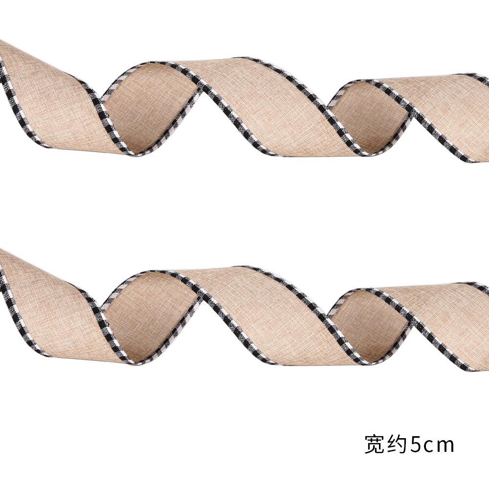 Christmas 10m Stylish Ribbon With Soft Fringes For Creating Unique Arrangements Holiday