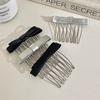 Princess Style Insert Comb Clip Women Girls Sweet Bangs Clip Hairpins Back Head Headdress Broken Hair Finishing Tools Hair Clip