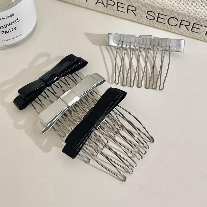 Princess Style Insert Comb Clip Women Girls Sweet Bangs Clip Hairpins Back Head Headdress Broken Hair Finishing Tools Hair Clip