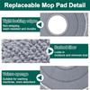 A65T-Mopppad für Roborock Q Revo, Qrevo Maxv, Qrevo S, Qrevo Pro, Qrevo Slim, P10, P10S, V20, P10S Pure, P20 Pro Staubsaugerzubehör