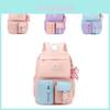 Stilvoller und entzückender Schulrucksack aus Oxford-Stoff für Kinder, Jungen und Mädchen, Klassen 1-6