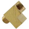 Distributore a T in Ottone M X Nota Indicatore Pressione Olio Adattatore Angolare Distributore a T