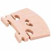 5 Pcs Premium Maple Wooden Violin Bridge Violin Accessory Part  for Instrument Learner(1 8)