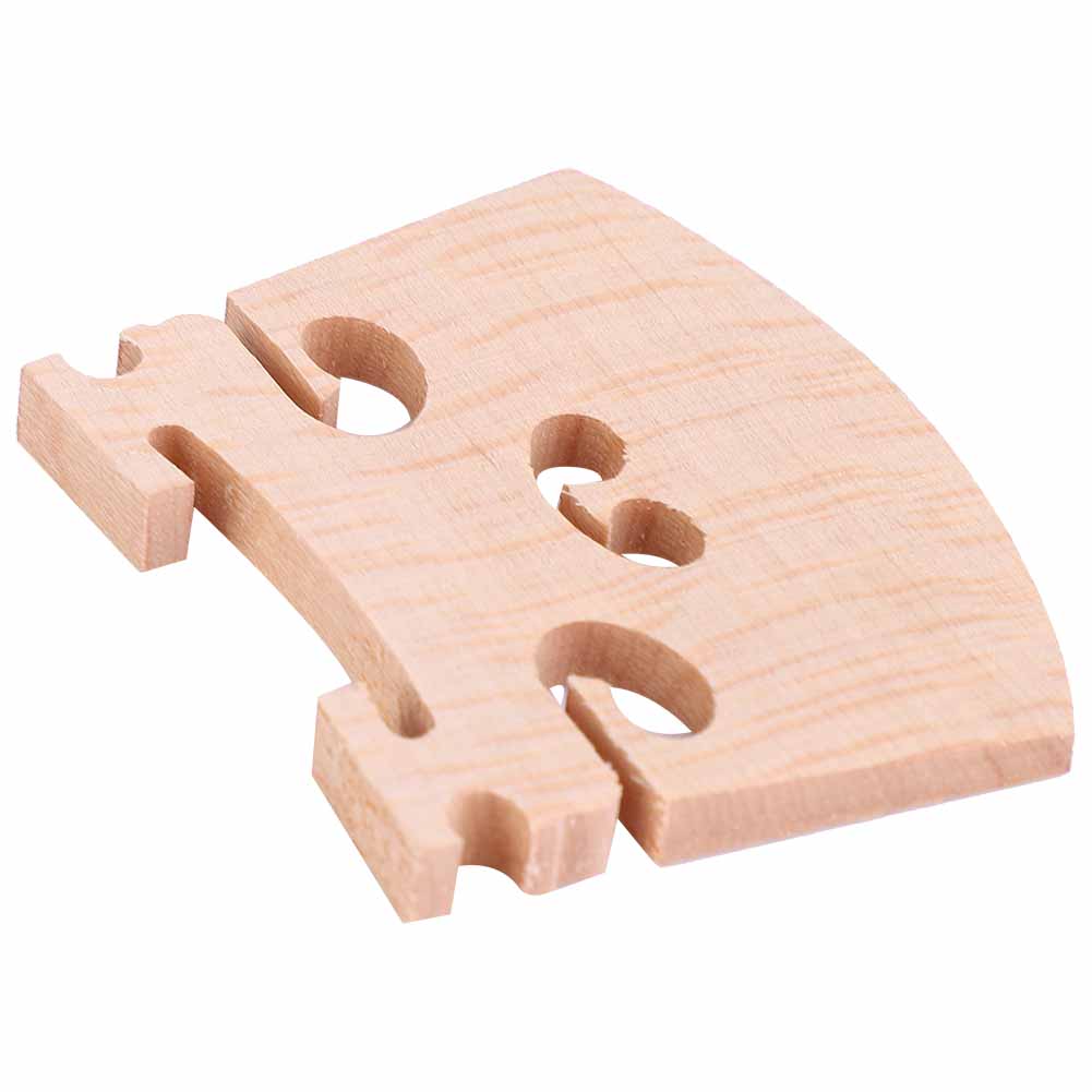 5 Pcs Premium Maple Wooden Violin Bridge Violin Accessory Part  for Instrument Learner(1 8)