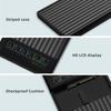 Portable SATA To Type-C Hard Drive Chassis Intelligent Digital Display Adapter 2.5 Inch 6Gbps External HDD Case for PC Laptop