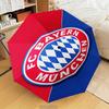 1PC FC Bayern München Printed Umbrella Folding Umbrella, Automatic Umbrella 8-Frame for Travel, Camping Fan Gifts Christmas Gifts