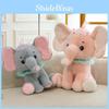 Cartoon Elephant Cute Animal Plush Toy Decoration Ornament For Gift Lovers