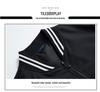 Hong Kong Style Color Block Waterproof Baseball Jacket - Men's Trendy Fashion for Spring & Autumn