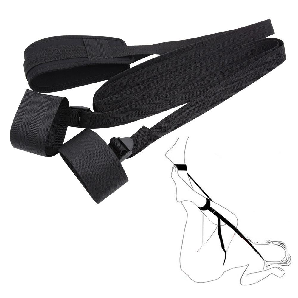SM Split Leg Device Hand and Foot Binding Bandage Bed Training Women Adult Sex Toy Sex Toys
